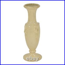 Roseville Volpato White 1922 Vintage Art Pottery Ceramic Flower Vase 209-10