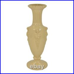 Roseville Volpato White 1922 Vintage Art Pottery Ceramic Vase 209-10