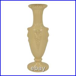 Roseville Volpato White 1922 Vintage Art Pottery Ceramic Vase 209-10