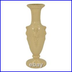 Roseville Volpato White 1922 Vintage Art Pottery Ceramic Vase 209-10
