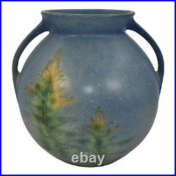 Roseville Windsor Blue 1931 Vintage Art Deco Pottery Ceramic Vase 551-7