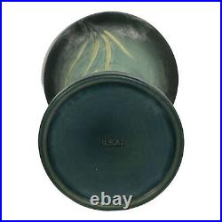 Roseville Zephyr Lily Green 1946 Art Pottery Ceramic Jardiniere Pedestal 671-8