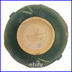 Roseville Zephyr Lily Green 1946 Art Pottery Ceramic Jardiniere Pedestal 671-8