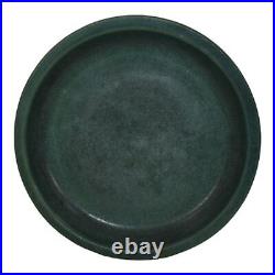 Roseville Zephyr Lily Green 1946 Vintage Art Pottery Ceramic Flower Pot Saucer
