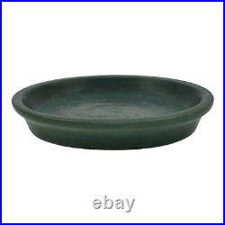 Roseville Zephyr Lily Green 1946 Vintage Art Pottery Ceramic Flower Pot Saucer