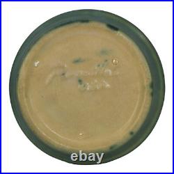 Roseville Zephyr Lily Green 1946 Vintage Art Pottery Ceramic Flower Pot Saucer