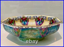Royal Winton Grimwades Byzanta Ware Lustrous Art Deco Bowl C1925