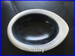 Russell Wright Bauer Oblong Ceramic Bowl, (1940's from the Art Pottery Line)