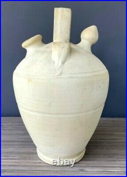 Rustic BOTIJO Vessel Ceramic Pottery Makers Mark La Ramba Spain Potters Vintage