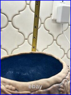 SIGNED Art Pottery Ceramic Bowl Artist Signed Vase Planter ANN HOBSTADER