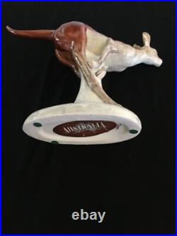 SIGNED LARGE CERAMIC POTTERY KANGAROO, STUDIO AUSTRALIA, CYM, for BAZ LUHRMANN