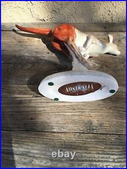 SIGNED LARGE CERAMIC POTTERY KANGAROO, STUDIO AUSTRALIA, CYM, for BAZ LUHRMANN
