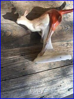 SIGNED LARGE CERAMIC POTTERY KANGAROO, STUDIO AUSTRALIA, CYM, for BAZ LUHRMANN