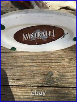 SIGNED LARGE CERAMIC POTTERY KANGAROO, STUDIO AUSTRALIA, CYM, for BAZ LUHRMANN