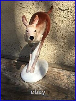 SIGNED LARGE CERAMIC POTTERY KANGAROO, STUDIO AUSTRALIA, CYM, for BAZ LUHRMANN