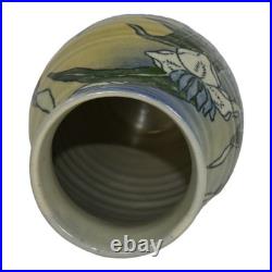 Santa Barbara Ceramic Design 1978 Art Pottery Hand Painted Floral Vase