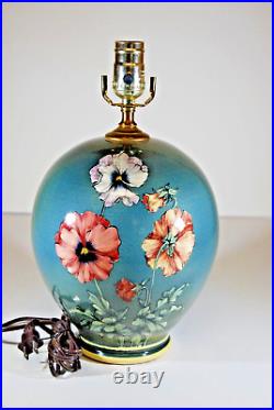 Santa Barbara Ceramic Design Vase Tulip Design Motif (c 370)