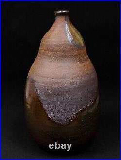 Santa Barbara Studio Art Hand Thrown Pottery 10 1/8 Vase SFSU cash 4 school