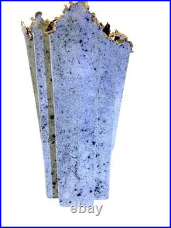Santa Fe Style Vase by Award Winning Artist Bill Standefer with22K Gold Accents