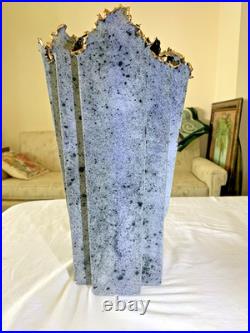 Santa Fe Style Vase by Award Winning Artist Bill Standefer with22K Gold Accents