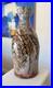 Sasha Barrett Fine Art Tall Ceramic Vase with Design of Branches Studio Pottery