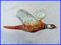 Set Of 3 Vintage Beswick Flying Pheasant 661 1/2/3 Wall Plaque Perfect Condition