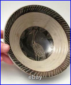 Signed Australian Pottery John Bosco Tipiloura 1977 Aboriginal Tiwi Islands Bowl