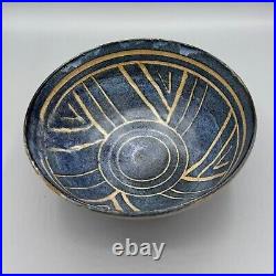 Signed Handmade Unique Art Pottery Fired Ceramic Bowl