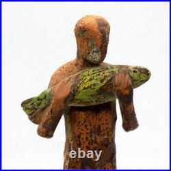 Signed Julius Forzano Ceramic Art Sculpture/Figurine (2001) 7 inch #RA795