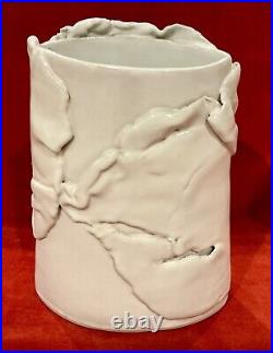 Sigrid Thaler Italy Signed Hand Sculptured Pottery Vase Mint Euc Re-nowned