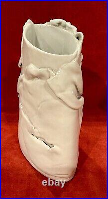 Sigrid Thaler Italy Signed Hand Sculptured Pottery Vase Mint Euc Re-nowned