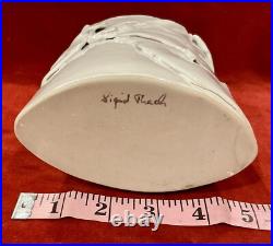 Sigrid Thaler Italy Signed Hand Sculptured Pottery Vase Mint Euc Re-nowned