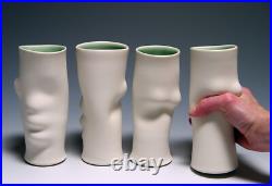 Stepanie Stuefer Art Pottery 11'' Tall Vase Signed
