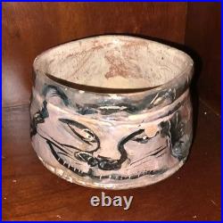 Steve ferrell Handmade Pottery, with cat design