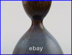 Stig Lindberg for Gustavsberg Studiohand. Vase in glazed ceramics. Mid-20th C