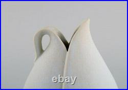 Stig Lindberg for Gustavsberg. Vase with handle in glazed ceramic. 1950/60's