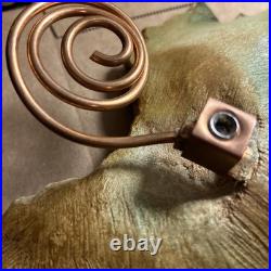 Studio Art Pottery Handmade Ceramic Leaf Hang Sculpture JOHN WAYNE JACKSON 11