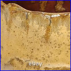 Studio Art Pottery Handmade Ogre Sculpture Cookies Jar Ceramic Canister Signed