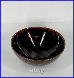 Studio Pottery Brooks Oliver Modernist Organic Ceramic Bowl Signed 2000