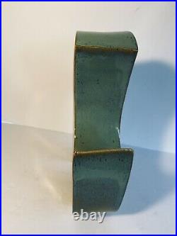 Studio Pottery Sculpture Artist Signed Jamieson ART Ceramic Clay 13 FREE S&H