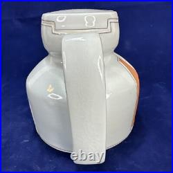 Stunning Star Wars Theme Teapot Art Pottery Ceramic Signed by Ken MCM