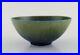 Sven Wejsfelt, Gustavsberg Studiohand. Ceramic bowl in blue and green tones