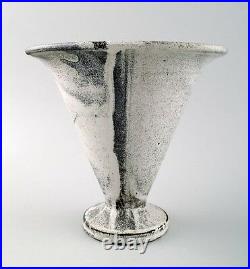 Svend Hammershoi for Kähler, Denmark, glazed vase, 1930s