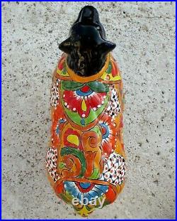 Talavera Sheep Animal Figure Mexican Art Pottery Ceramic Decor Large 17