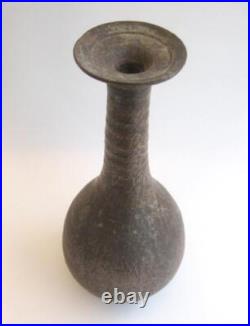 Thorne Edwards Pottery Vase Signed Memphis Academy of Art MCA faculty 10.5 in