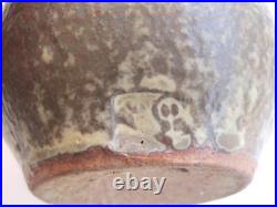 Thorne Edwards Pottery Vase Signed Memphis Academy of Art MCA faculty 10.5 in