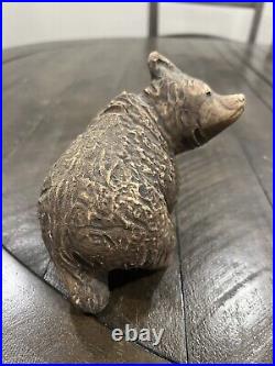 Tilgmans Keramik Brown Bear Figurine Sweden Art Pottery Ceramic Stamped