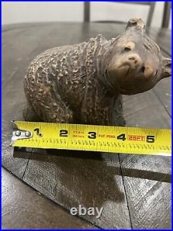 Tilgmans Keramik Brown Bear Figurine Sweden Art Pottery Ceramic Stamped