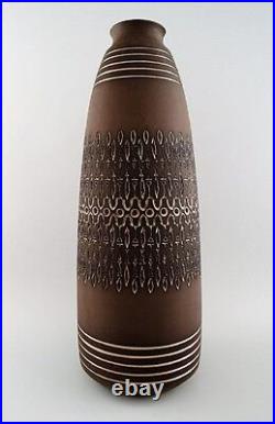 Ulla Winblad for Alingsas Ceramics, Sweden, floor vase in modern design