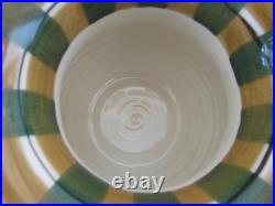 VIETRI Italy Christmas Old St Nick Round Body Pitcher